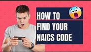 How To Find Your Naics Code For Your Business!