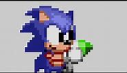 Sonic Frontiers Chaos Emerald Dance Sprite Animation