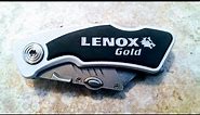 Lenox Gold Folding Utility Knife Overview