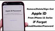 iPhone 11 |iPhone 11 Pro| iPhone 11 Pro Max - Remove Apple iD -Delete iCloud From iPhone 11 Series