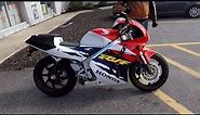 Honda RVF400 (NC35) First Ride! DREAM BIKE!!