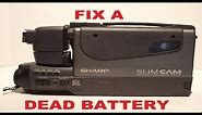 Give your dead camcorder battery life again