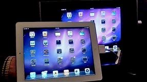 Apple iPad 2 on an HDTV : Digital AV HDMI Adapter Demo