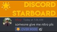 Creating a Discord Starboard