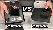 Canon SELPHY CP1300 vs CP1500 Photo Printer