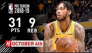 Brandon Ingram Full Highlights Lakers vs Kings 2018.10.04 - 31 Pts, 9 Reb, CLUTCH!