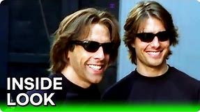 TOM CRUISE and his stunt double | MISSION: IMPOSSIBLE II - MTV Movie Awards 2000