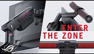 ROG Monitor Light Bar & Ergo Arm - Enter the Zone | ROG