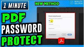 How to password protect a pdf in adobe reader 2024