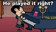 They Animated the Piano Correctly!? (Mr. Bean)