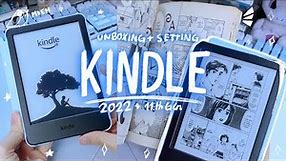 KINDLE 2022 UNBOXING + SET UP📚 (11th Generation) // Is the Kindle worth it? 📚 || Kaele