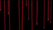 Blood Overlay Black Background Chroma Key - Horror Aesthetic (Practical Effect)