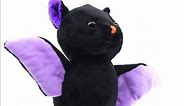 Spooky Halloween Bat Stuffed Animal - Adorable Cute & Creepy Bat Plush Toy - Perfect Halloween Decor & Gift for All Ages - Limited Edition Collectible - 6 inch (Creepy Bat)