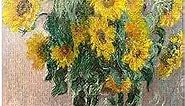 Bouquet of Sunflowers 1881 by Claude Monet - Premium 1000 Piece Jigsaw Puzzle for Adults