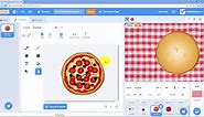 Pizza Clicker Game in Scratch | How to Create in Scratch Coding | Scratch Programming Game Tutorial