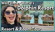 Dolphin Resort | Full Resort & Room Tour 2022 (Benefits Explained) | Walt Disney World Deluxe Resort