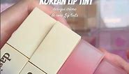 Must Have Korean Lip Tints/Stain from Dasique💋 #kbeauty #koreanmakeup