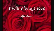 Dolly Parton- I Will Always love you (with lyrics)