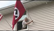 Man flying Nazi flag to protest Obama