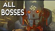 Wolfenstein 2 The New Colossus - All Bosses / Boss Fights + Ending