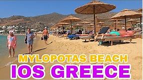 Mylopotas Beach: The Walk in Ios' Most Popular Beach