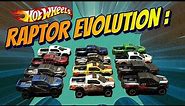 Raptor Evolution: Exploring Hot Wheels 17 Ford F-150 Raptor Variations!!!