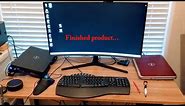 Samsung 32 Inch Curved Monitor - Setup and Screen Splitting