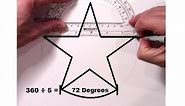 How to Draw a Perfect 5 Point Star