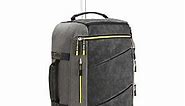 Cabin Max Manhattan Trolley Backpack Hybrid Cabin Bag 55x40x20cm - Yellow/Grey