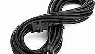 Amamax 25 Feet Extra Long AC Power Cord Cable for Vizio TV 3 Prong (NEMA 5-15P to IEC 60320C13) - UL Listed