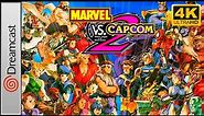 Marvel vs. Capcom 2: New Age of Heroes (Sega Dreamcast) Longplay 4K 60FPS