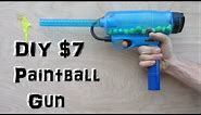 Homemade Paintball Gun! (Easy and Cheap!) mini potato gun