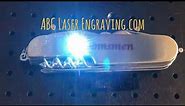 Personalized Laser Engraved Pocket knife