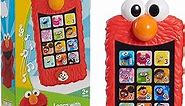 SESAME STREET Learn with Elmo Pretend Play Phone, Learning and Education, Officially Licensed Kids Toys for Ages 2 Up by Just Play