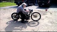 harley 45 kickstart magneto rat chopper racer WL