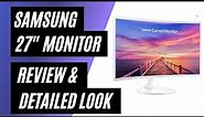 Samsung 27" Essential Curved Monitor CF391: Review and Detailed Look