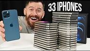 I Bought An Apple Return Lot With 33 iPhones On eBay!!