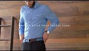 Menlo House & Five Four Present: How to Fasten Double D-Ring Belts