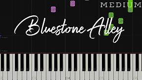 Bluestone Alley - Congfei Wei (from Piano Tiles 2) | MEDIUM Piano Tutorial
