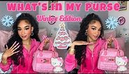What’s In My Purse Winter 2023 ♡ Pink Juicy Couture!