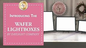 How to Use the Daylight Wafer Lightboxes | A Shabby Fabrics Notions Video