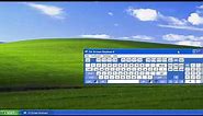 How to Get the on Screen Keyboard in Windows XP [Tutorial]