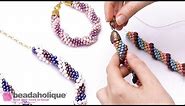 How to Finish Beaded Crochet Rope Ends and Attach a Clasp