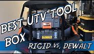 UTV Storage - Rigid vs Dewalt - Dust and Waterproof Tool Boxes