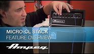 Ampeg Micro-CL Stack Bass Head and Cabinet - Feature Overview