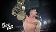 John Cena's Greatest World Title Triumphs: WWE Top 10