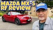 2021 Mazda MX-5 [Miata] RF Review [hardtop convertible roadster]