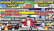 IPhone 12 Pro 256Gb ₹20999/- IPhone 11 ₹9000/- Reno 8 Pro ₹7500/- Cheapest Second Hand IPhone Delhi