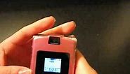 Pink RAZR v3 Bluetooth phone | Unlocked GSM