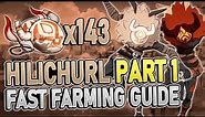 Hilichurl Part 1 All Locations FAST FARMING ROUTE | Genshin Impact 2.4